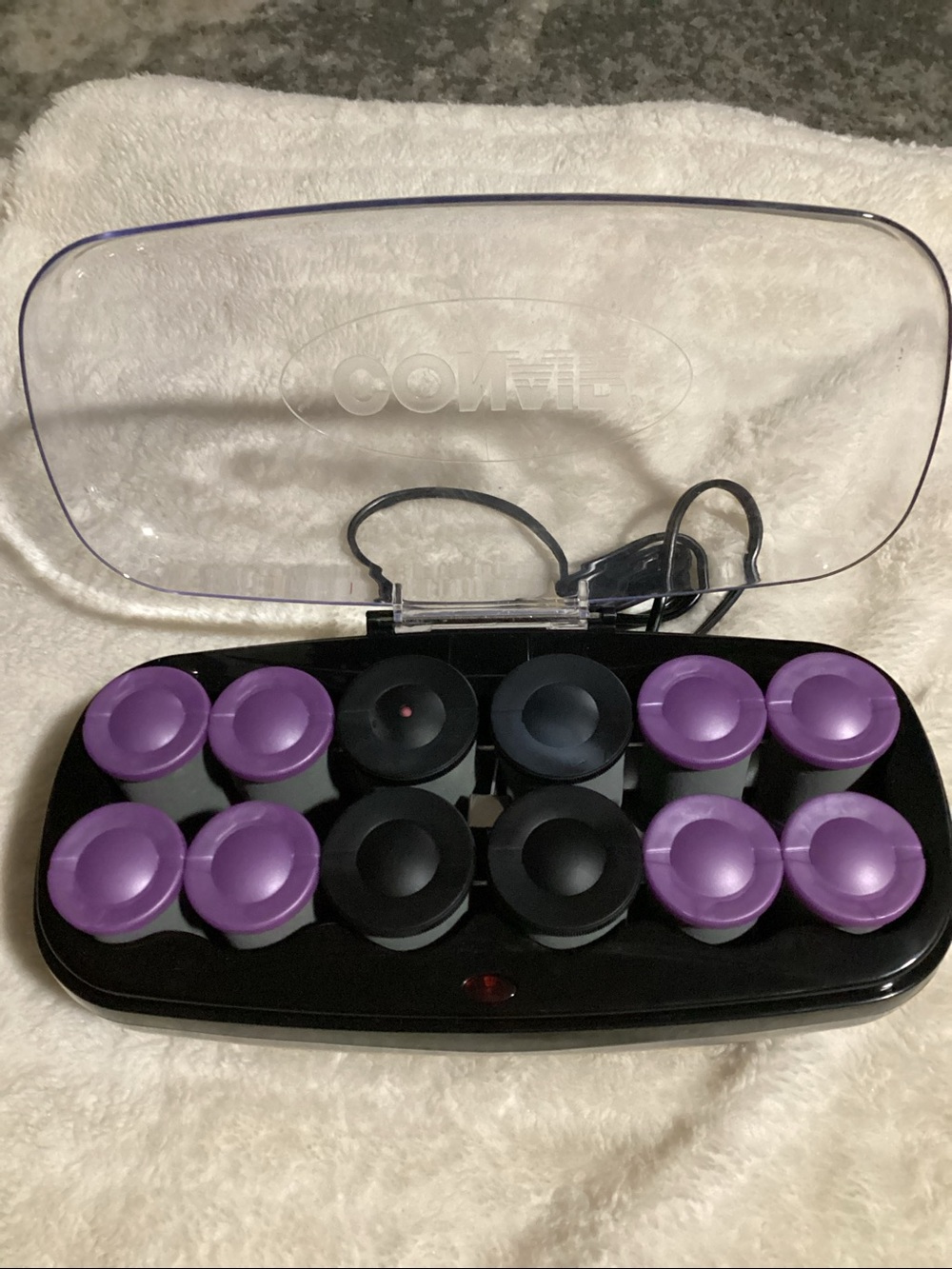 Conair Extreme Heat Hot Rollers Curlers Super & Jumbo Rollers Model CHV14IXRSAM